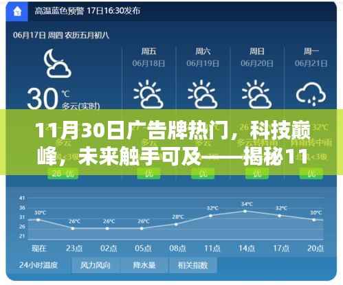 揭秘广告牌热门科技新品,未来触手可及的新科技巅峰产品