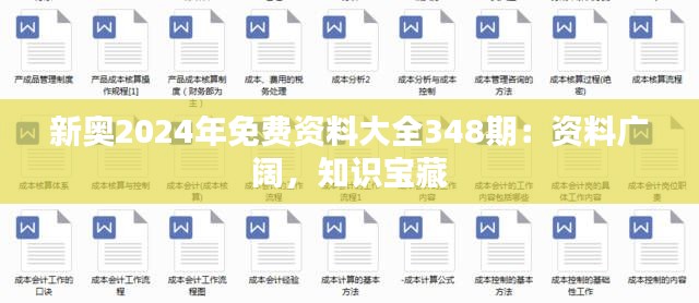 新奥2024年免费资料大全348期:资料广阔,知识宝藏