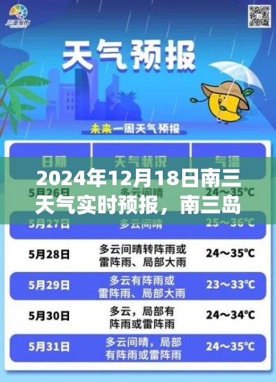 南三岛静谧之旅,探索心灵与天气的实时对话 —— 2024年12月18日南三天气实时预报与心灵探索之旅纪实。