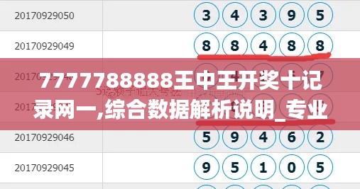 7777788888王中王开奖十记录网一,综合数据解析说明_专业款2.418