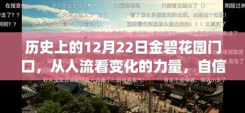 金碧花园门口,历史变迁见证自信与成就感的诞生地