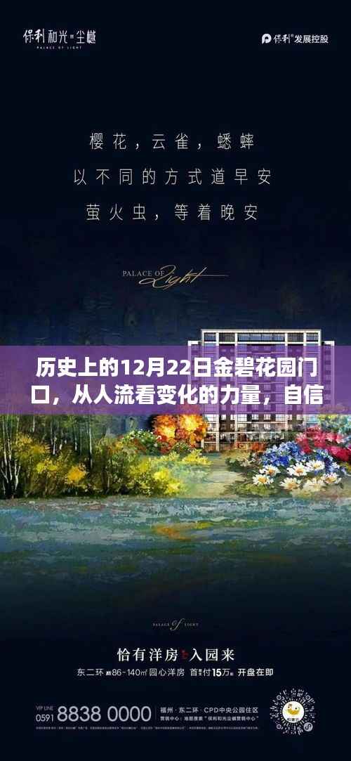 金碧花园门口,历史变迁见证自信与成就感的诞生地