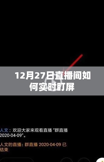 12月27日直播间盯屏攻略,实时跟踪不遗漏