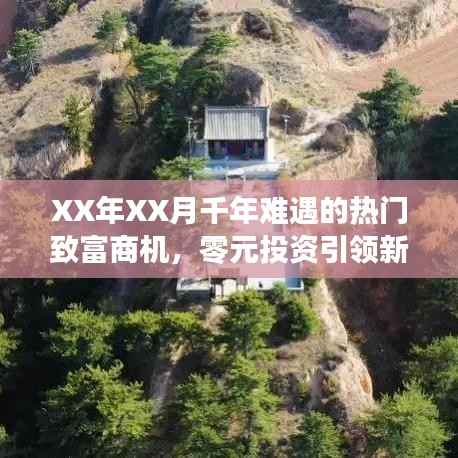 XX年XX月千载难逢致富商机,零投资新潮流来袭