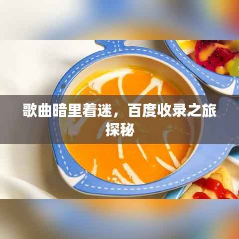 歌曲暗里着迷,百度收录之旅探秘